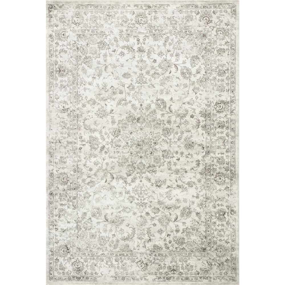 KAS PRO8627 Provence 2 Ft. 2 In. X 6 Ft. 11 In. Runner Rug in Silver